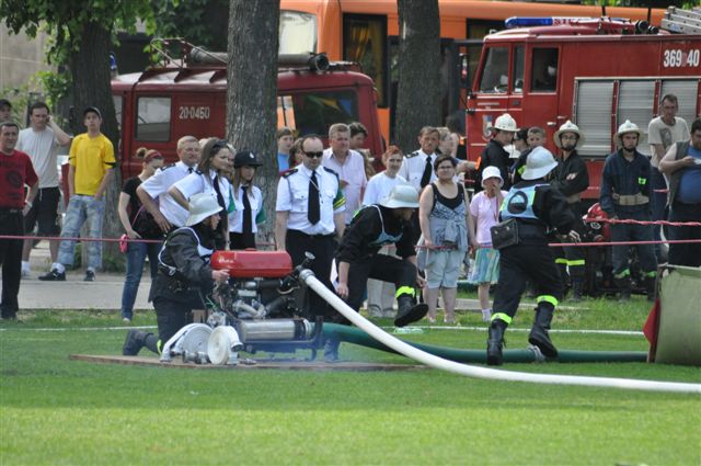 Strażacy rywalizowali w Legnickim Polu