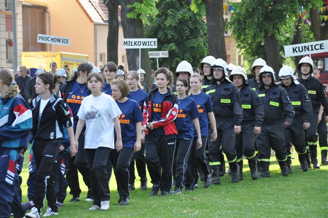 Strażacy rywalizowali w Legnickim Polu