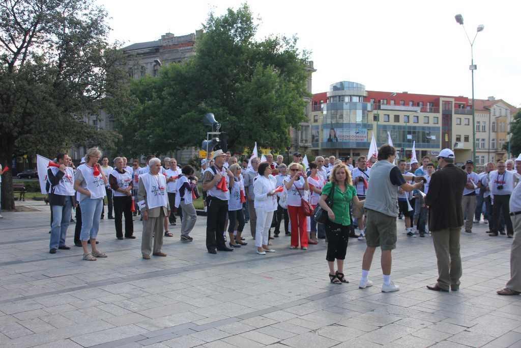 Pojechali pikietować do Wrocławia