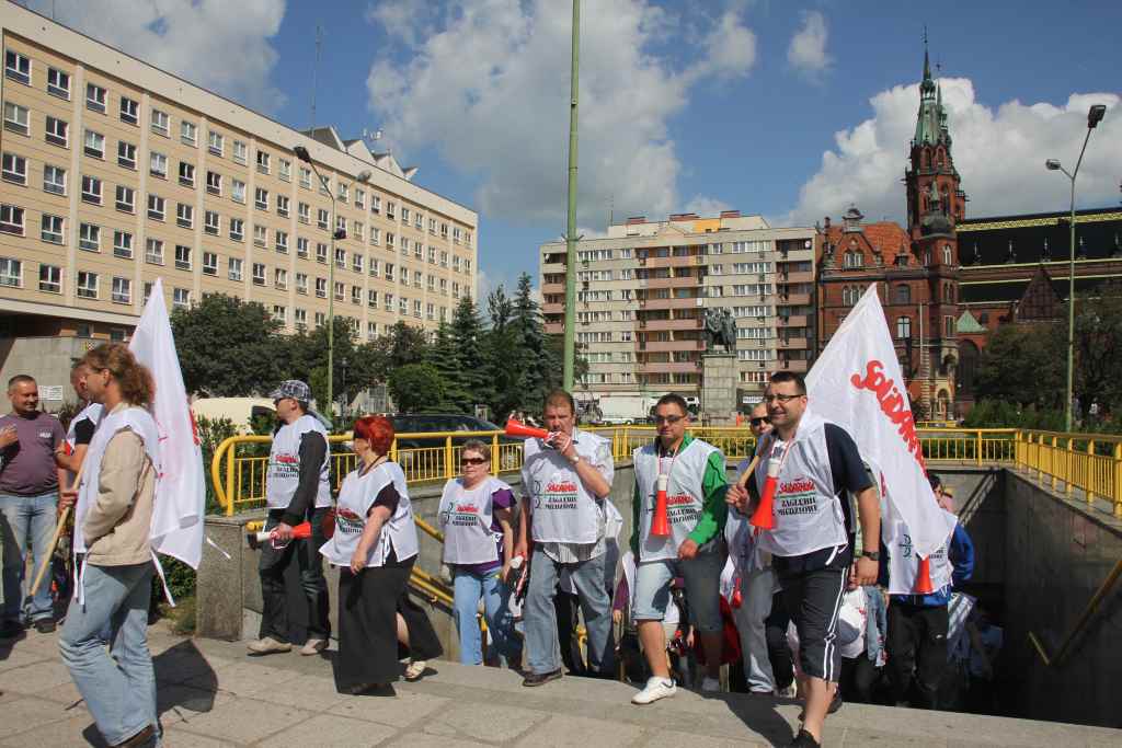 Pojechali pikietować do Wrocławia