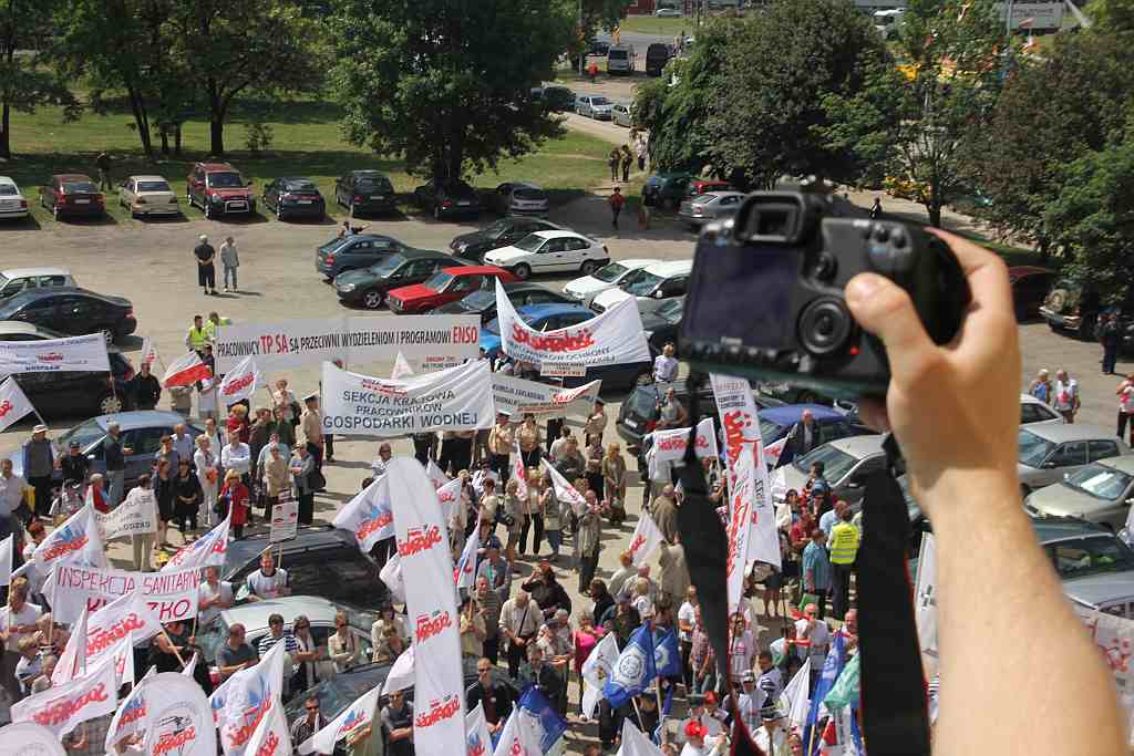 Pojechali pikietować do Wrocławia