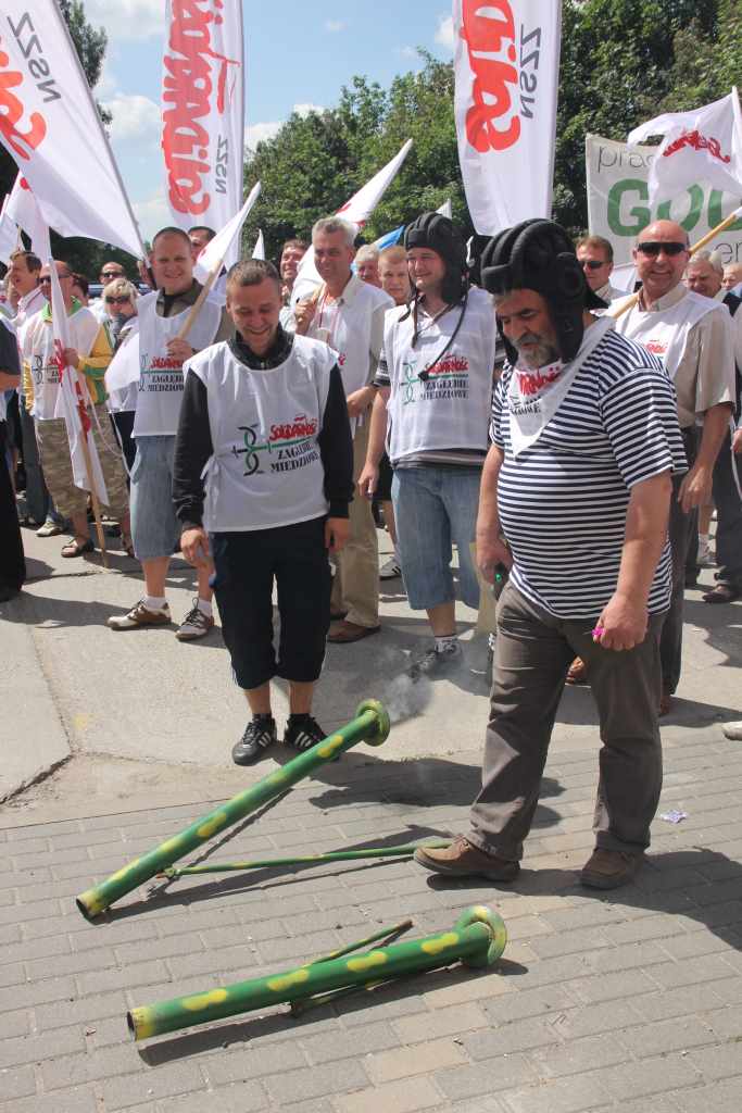 Pojechali pikietować do Wrocławia