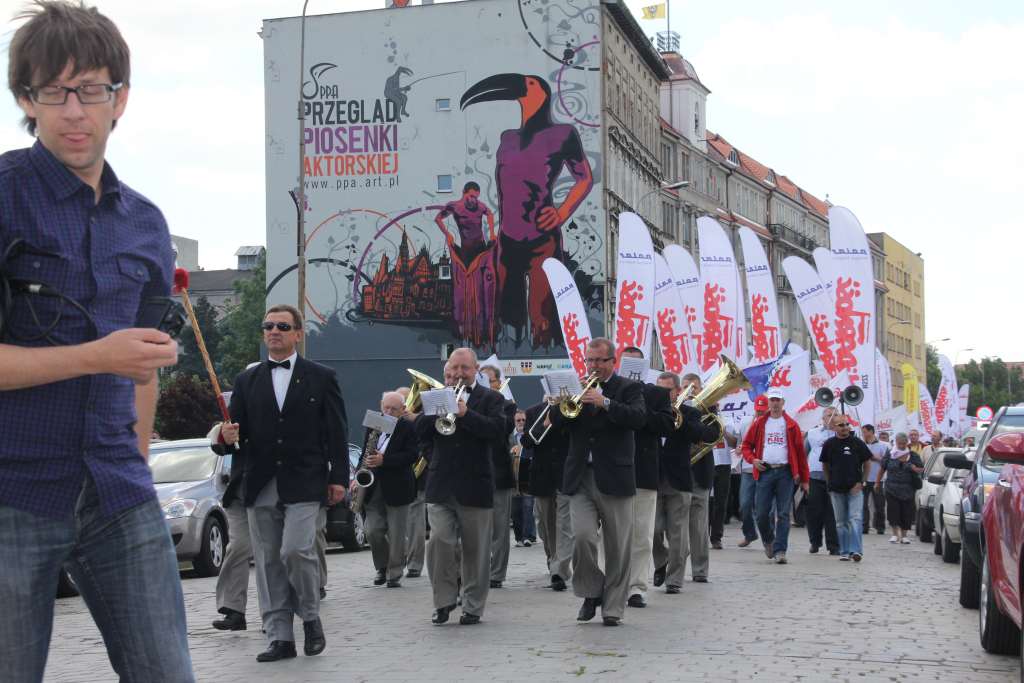 Pojechali pikietować do Wrocławia