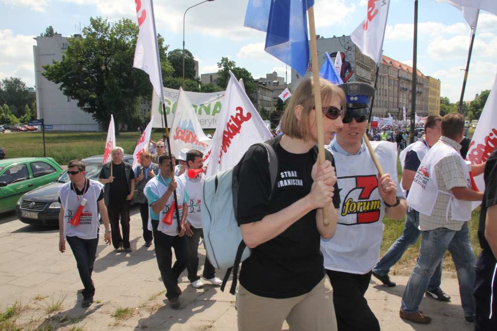 Pojechali pikietować do Wrocławia