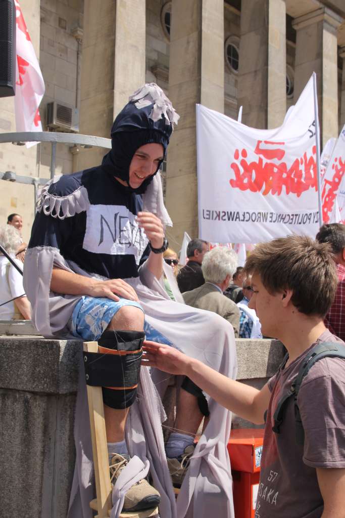 Pojechali pikietować do Wrocławia
