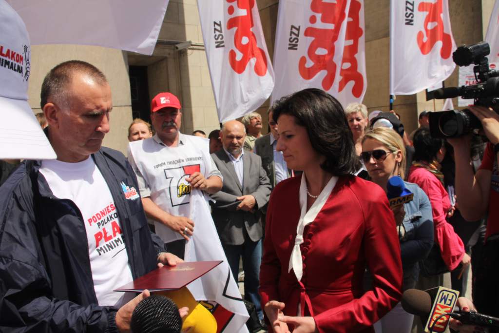 Pojechali pikietować do Wrocławia