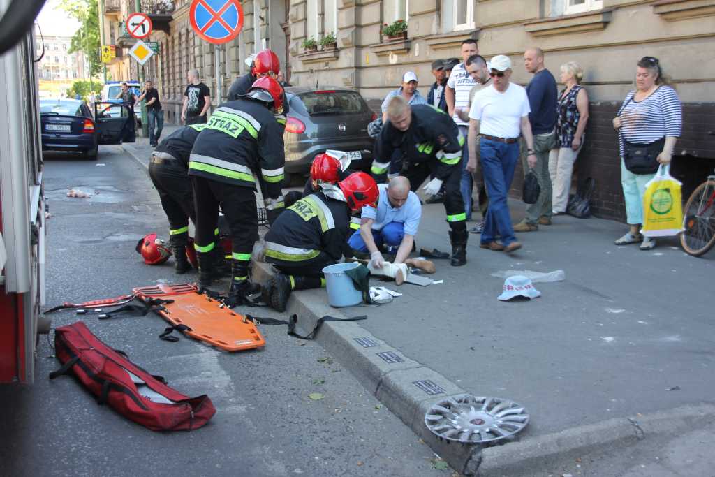 Wypadek na Skarbka