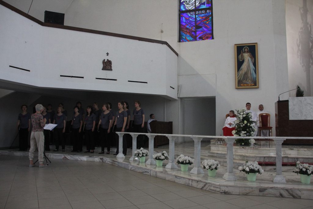 Legnica Cantat - koncert podczas mszy