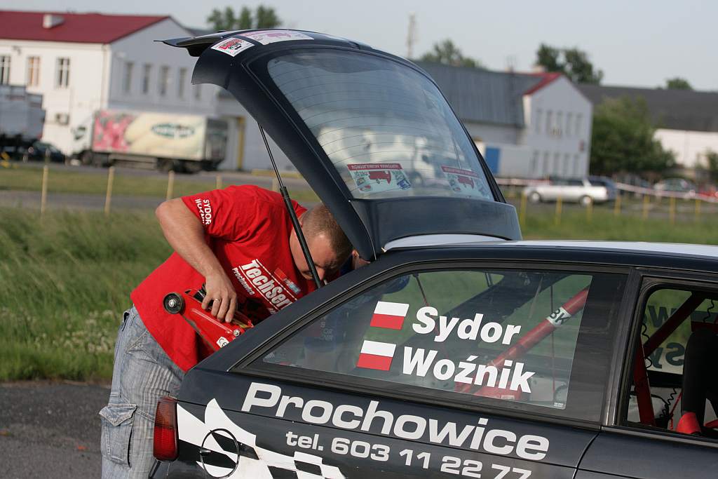 Legnicka załoga rajdowa TechSerwis Rally Team