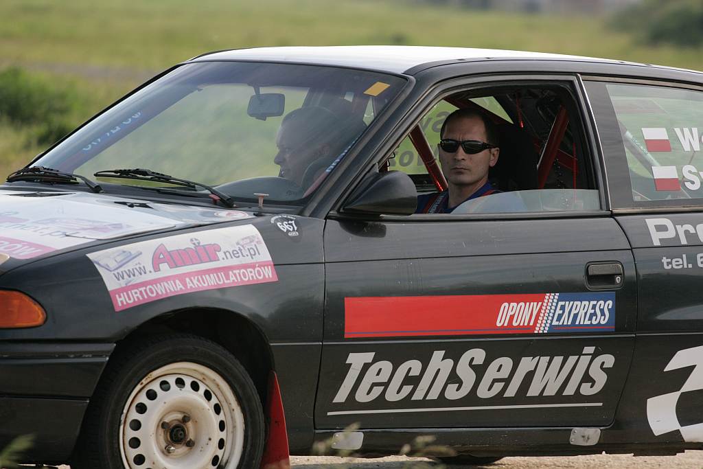 Legnicka załoga rajdowa TechSerwis Rally Team
