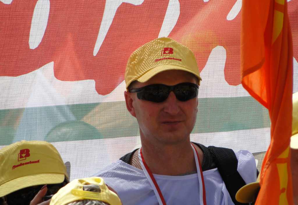 Związkowcy z Legnicy przed Sejmem