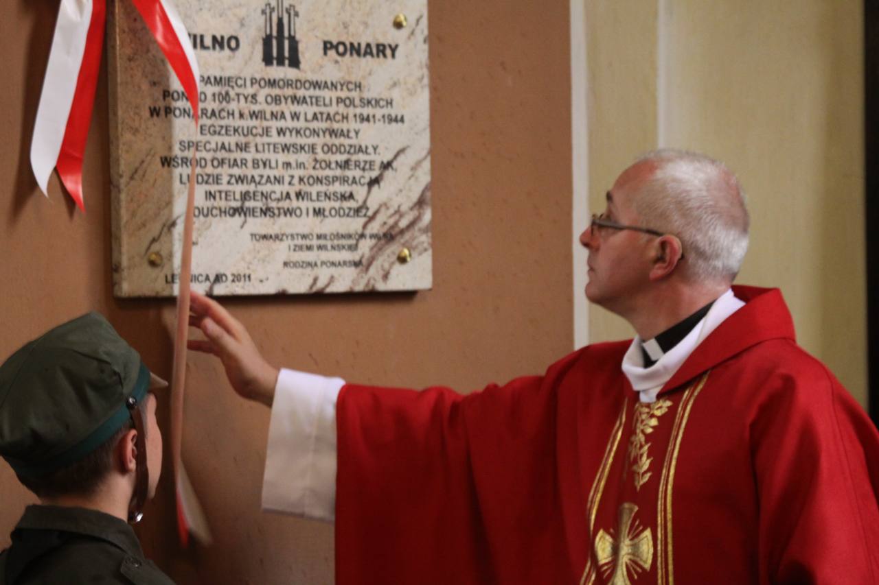 Uczcili pomordowanych w Ponarach