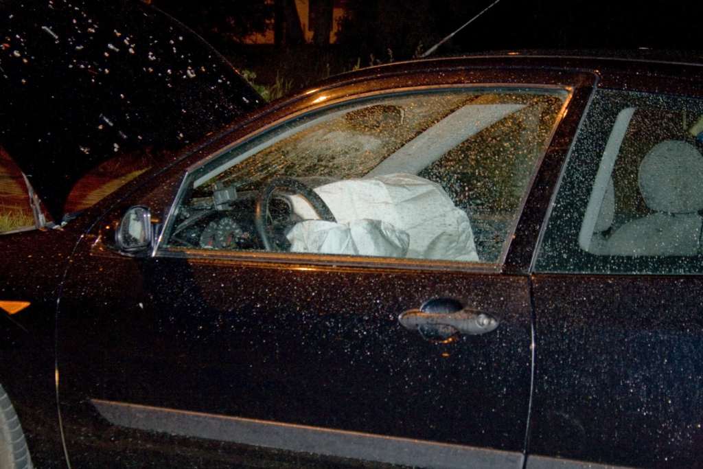 Zderzenie czołowe na Lotniczej