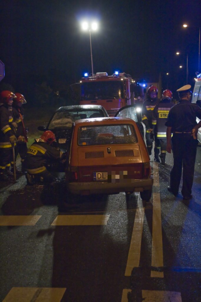Zderzenie czołowe na Lotniczej