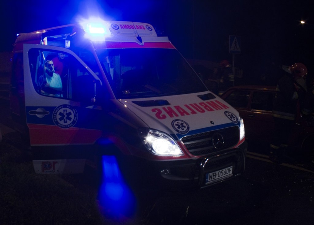 Zderzenie czołowe na Lotniczej