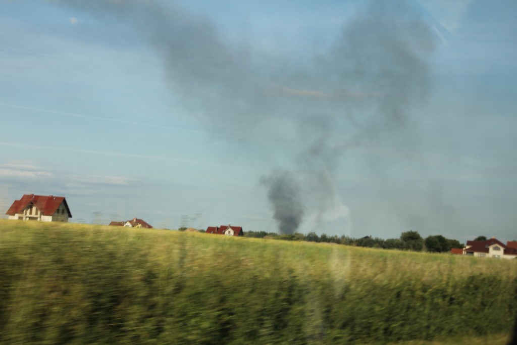 Wypadek strażaków