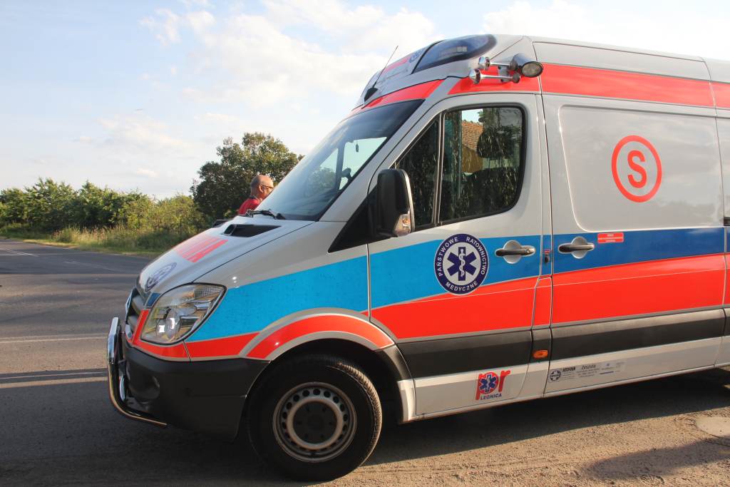 Wypadek strażaków