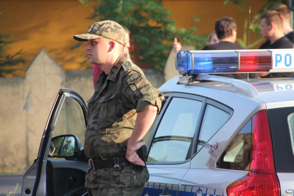 Wypadek strażaków