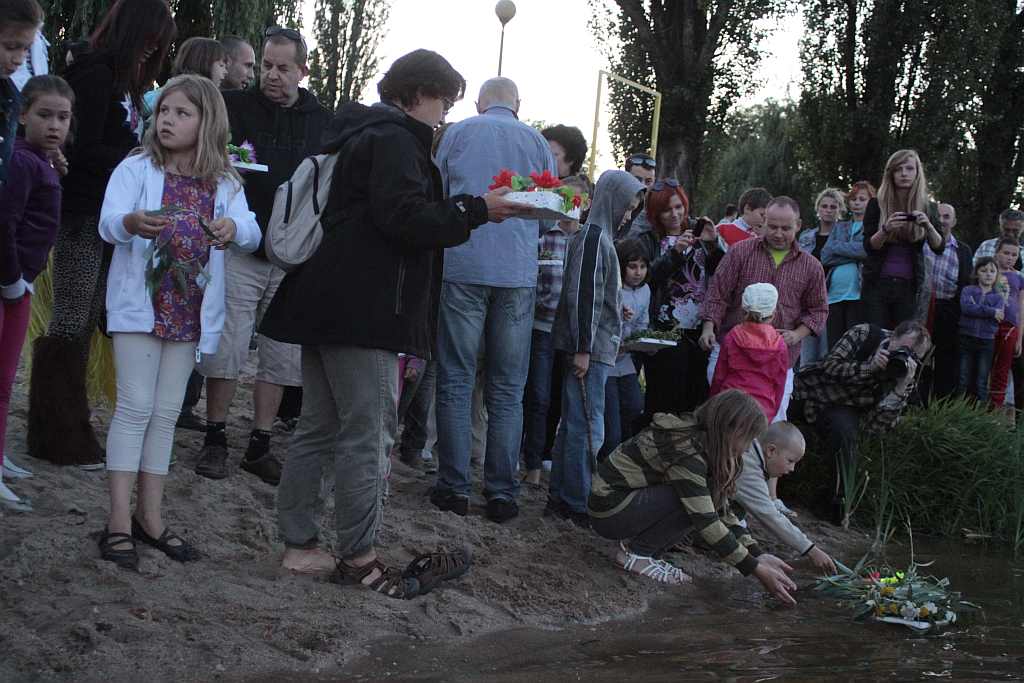Noc Świętojańska na kąpielisku Kormoran
