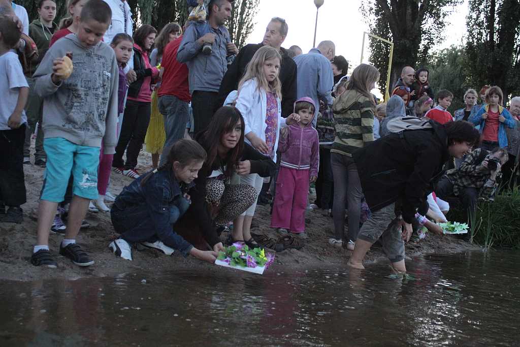 Noc Świętojańska na kąpielisku Kormoran
