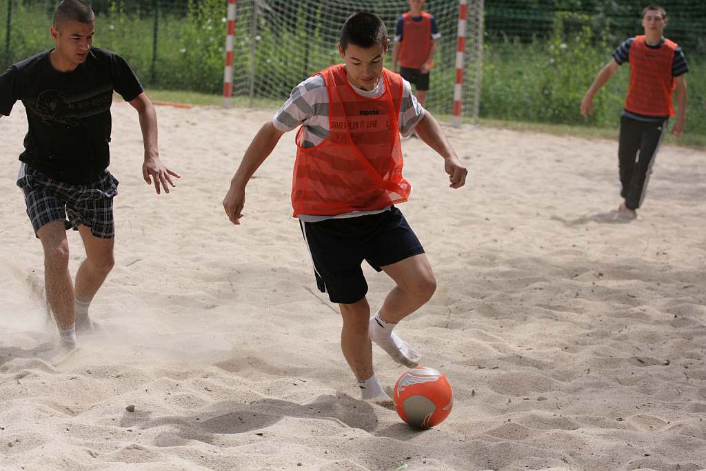 Turniej Plażowej Piłki Nożnej