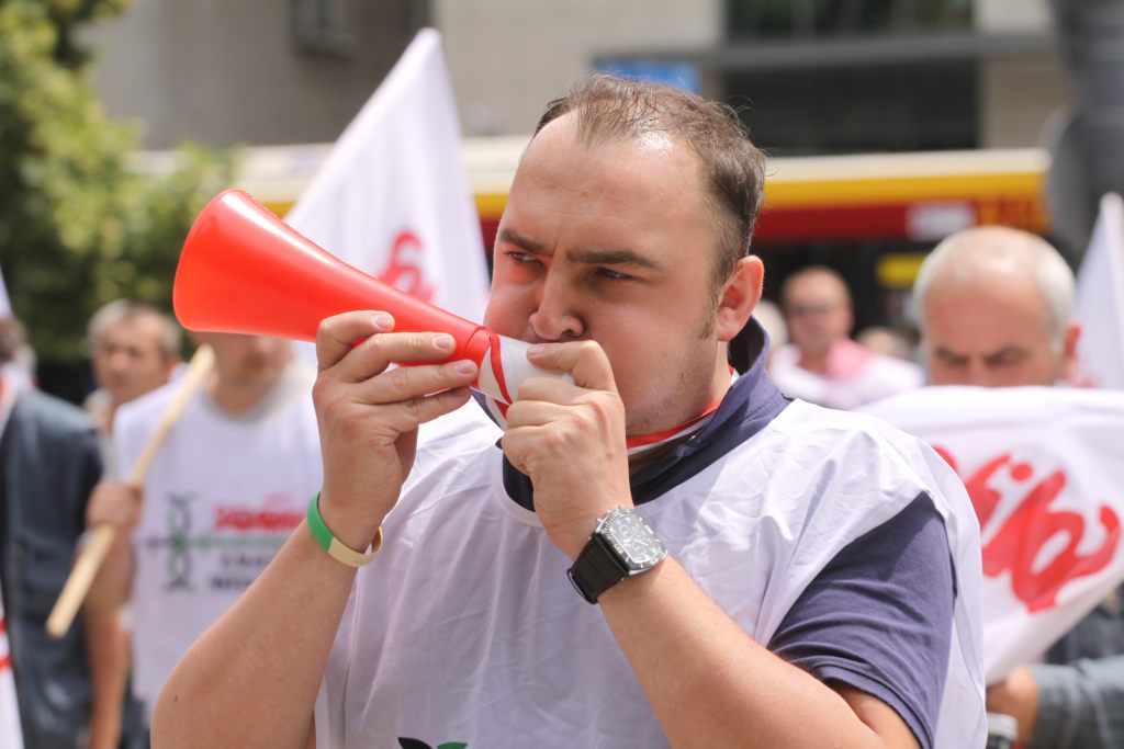 Solidarność protestowała w Warszawie