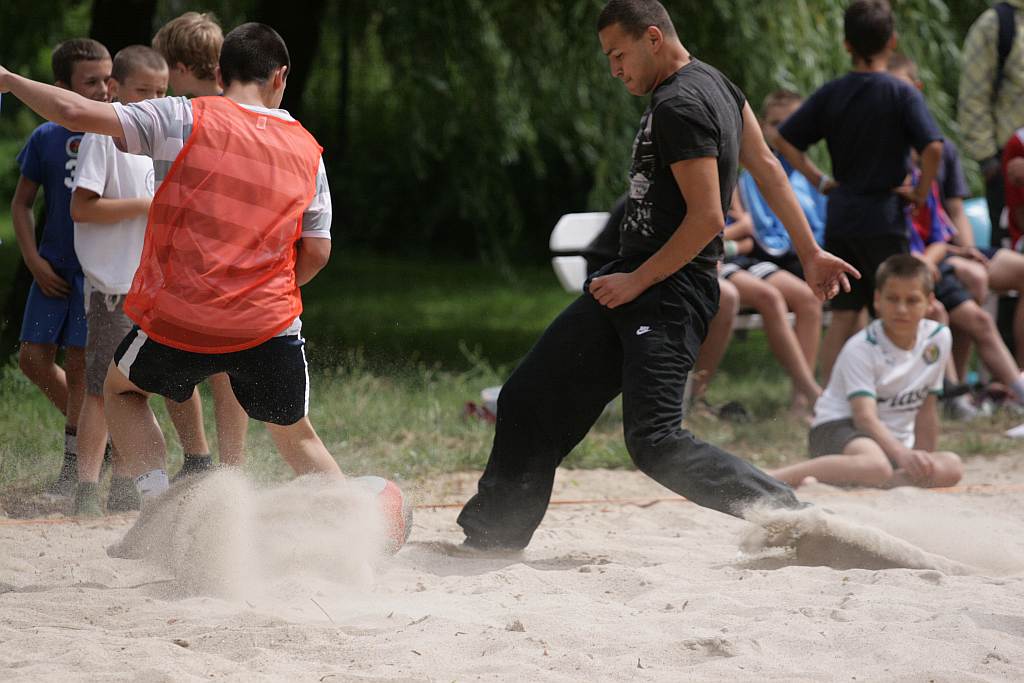 Turniej Plażowej Piłki Nożnej