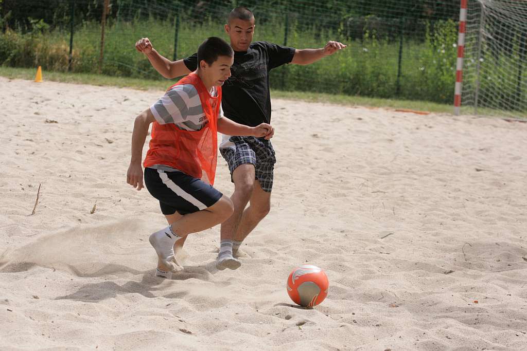 Turniej Plażowej Piłki Nożnej