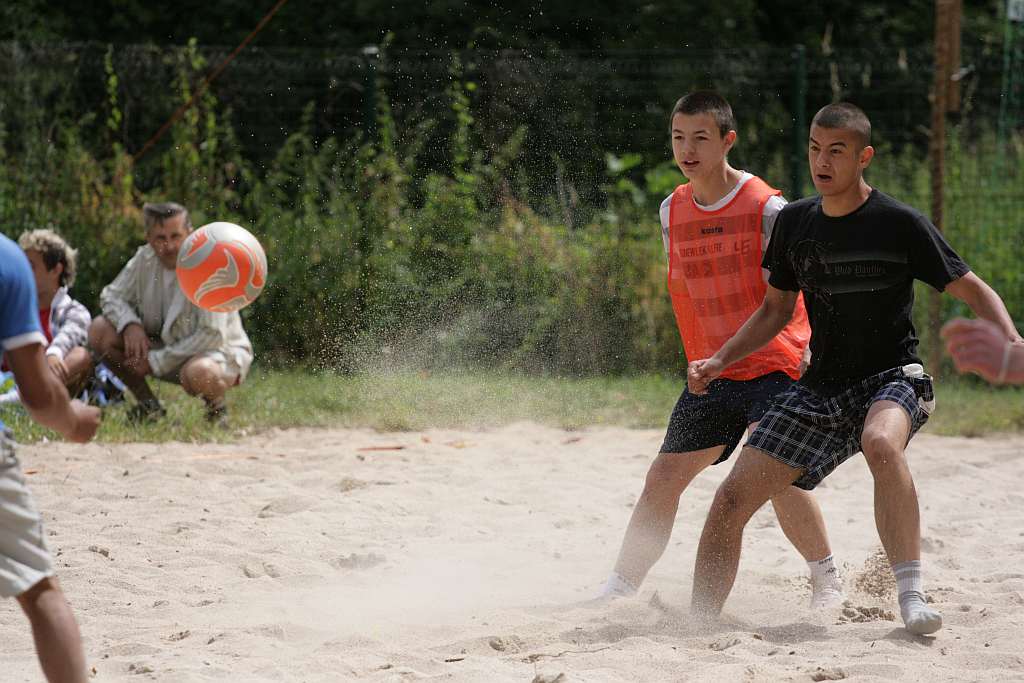Turniej Plażowej Piłki Nożnej