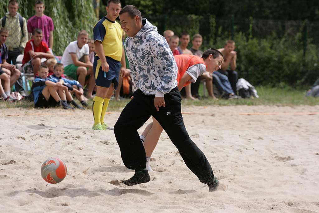 Turniej Plażowej Piłki Nożnej