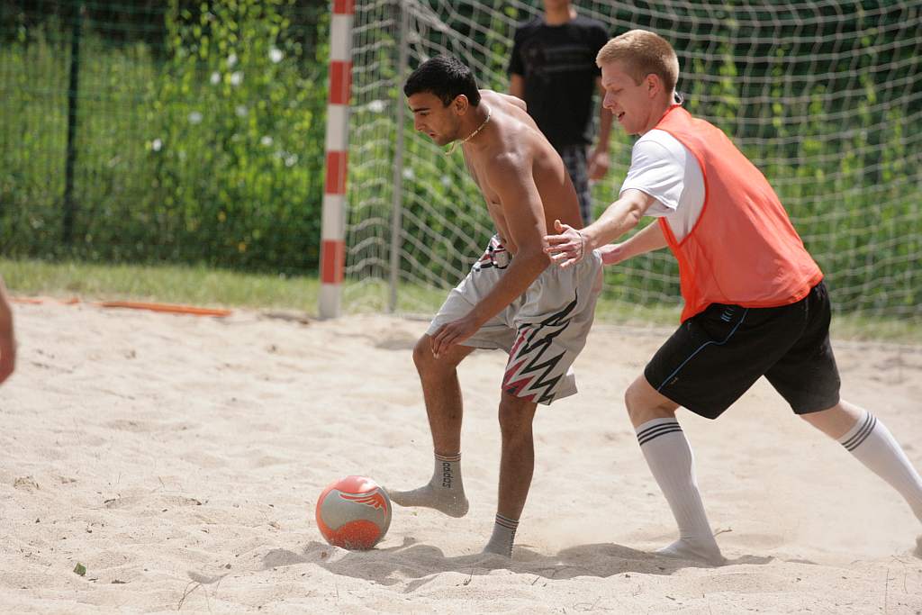 Turniej Plażowej Piłki Nożnej