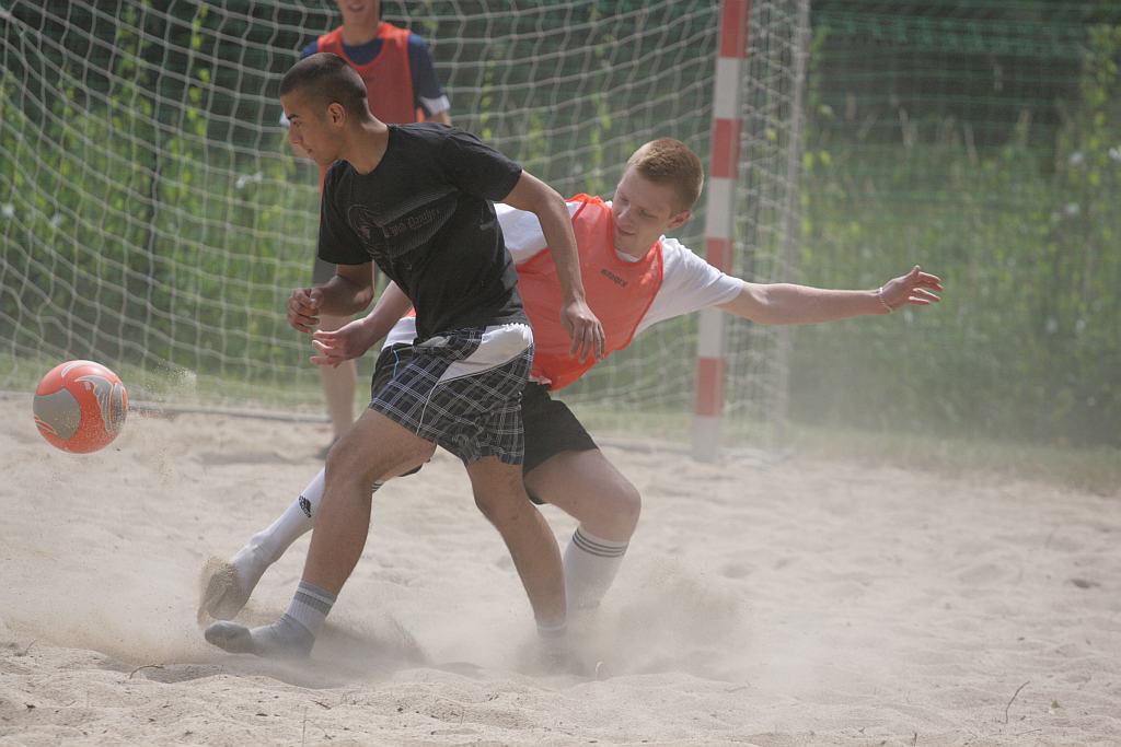 Turniej Plażowej Piłki Nożnej