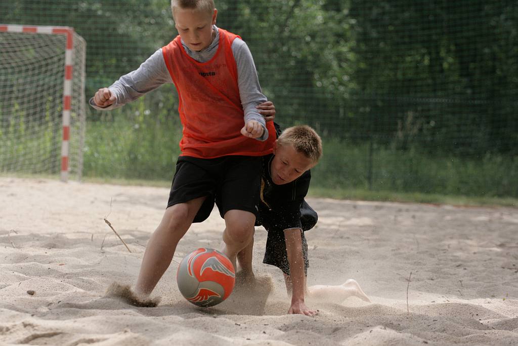 Turniej Plażowej Piłki Nożnej