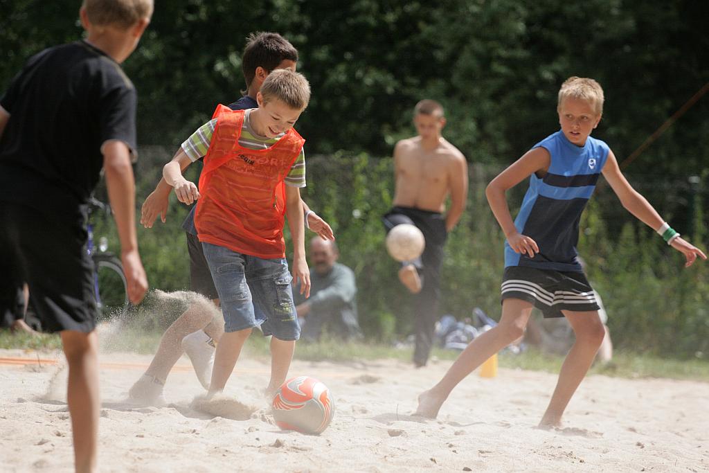 Turniej Plażowej Piłki Nożnej