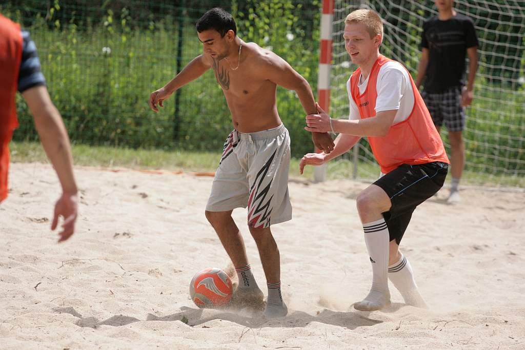 Turniej Plażowej Piłki Nożnej