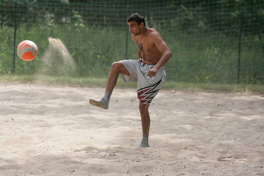Turniej Plażowej Piłki Nożnej