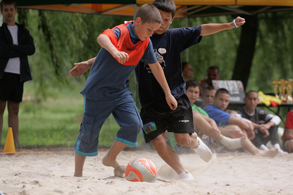 Turniej Plażowej Piłki Nożnej