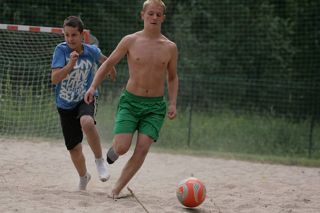 Turniej Plażowej Piłki Nożnej