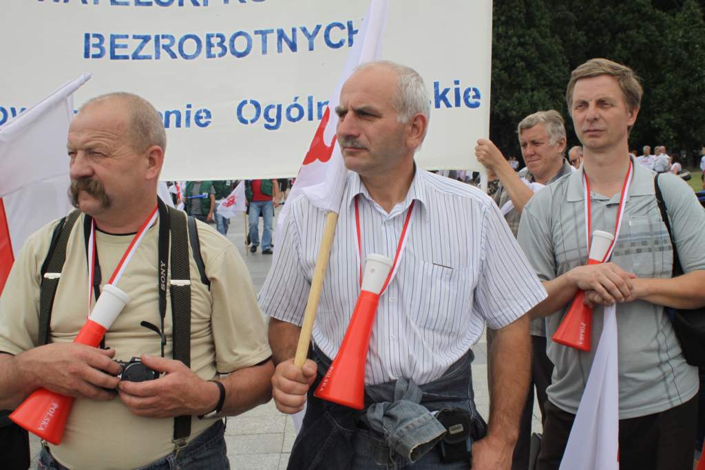 Solidarność protestowała w Warszawie