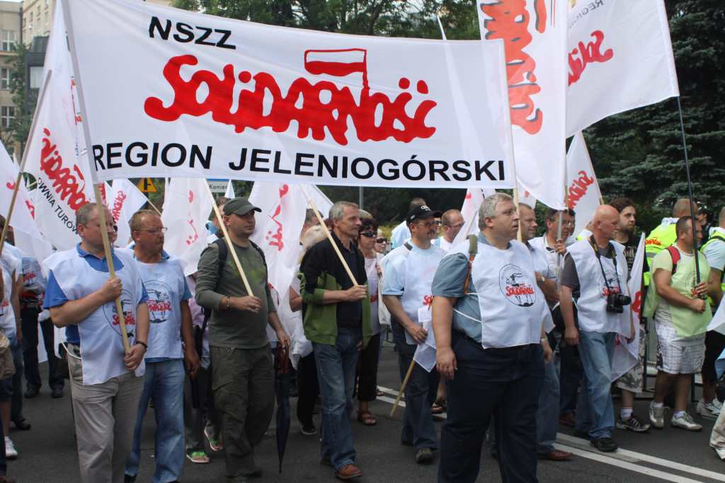 Solidarność protestowała w Warszawie