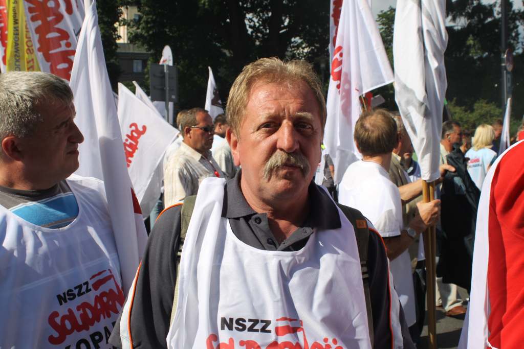 Solidarność protestowała w Warszawie