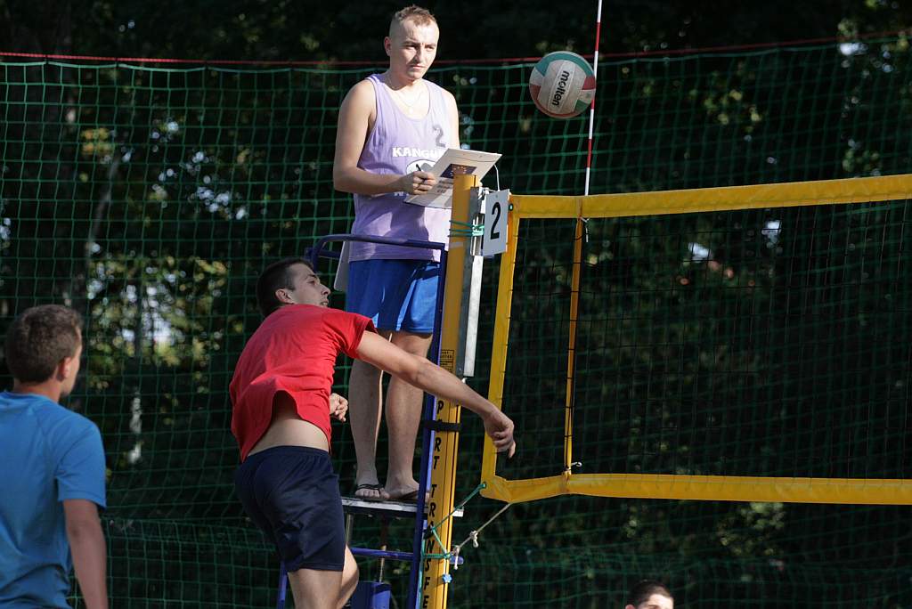 Siatkówka plażowa na Kormoranie