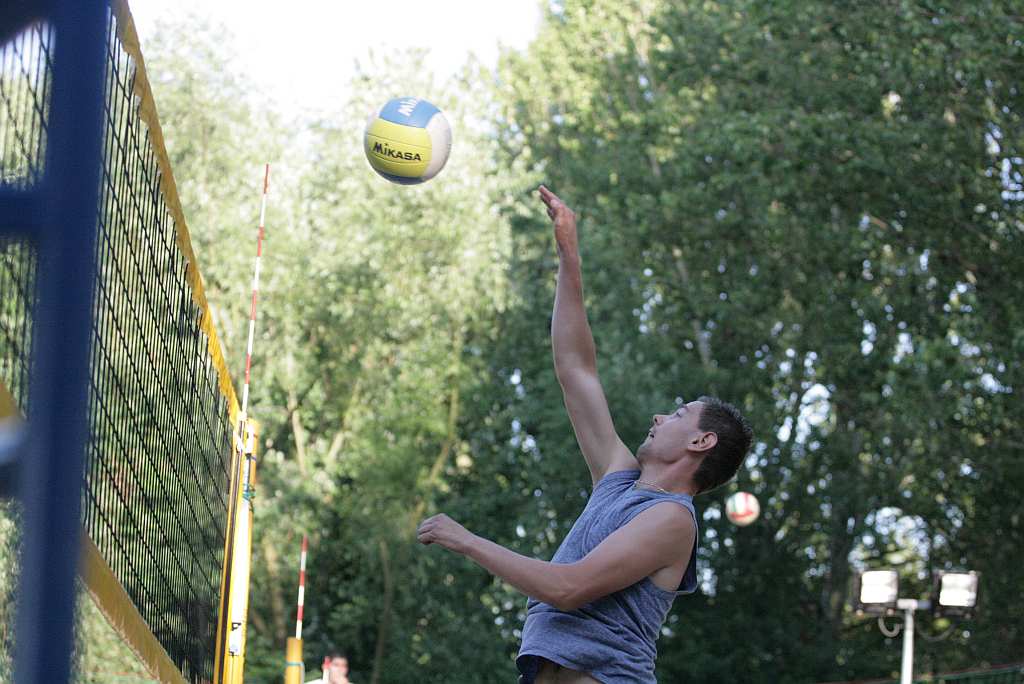 Siatkówka plażowa na Kormoranie