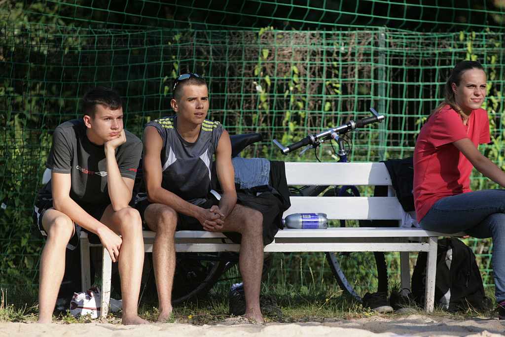 Siatkówka plażowa na Kormoranie