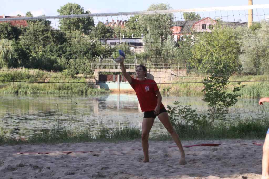 Siatkówka plażowa na Kormoranie