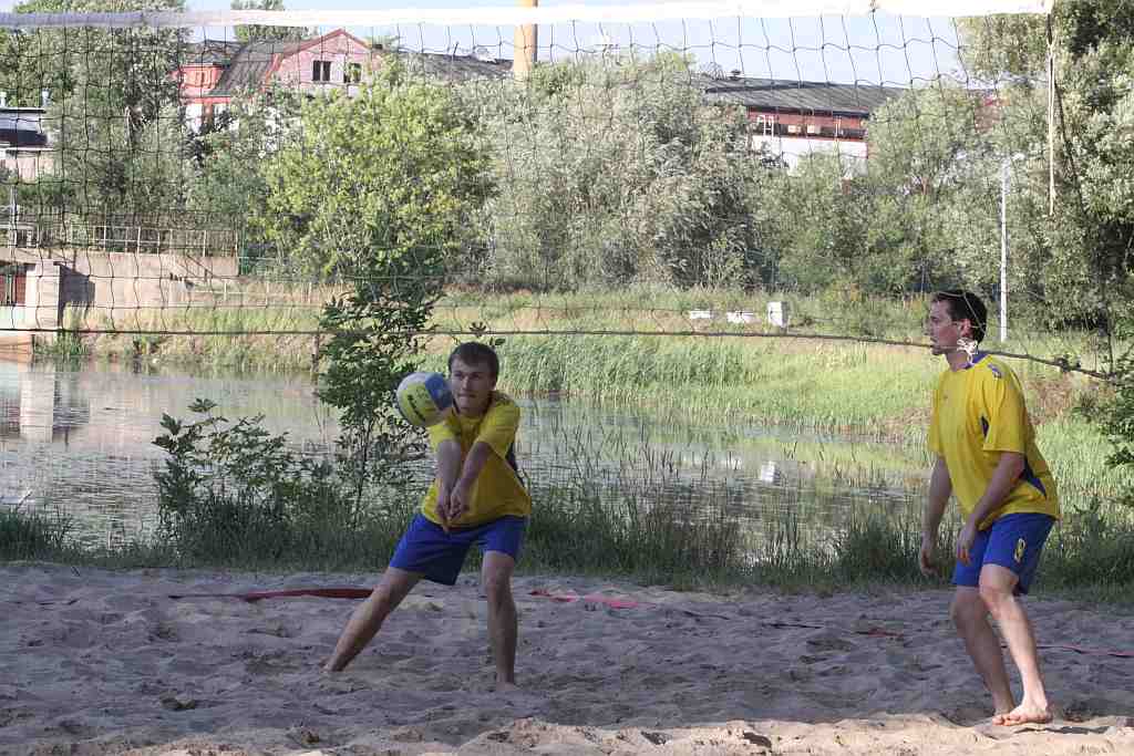 Siatkówka plażowa na Kormoranie