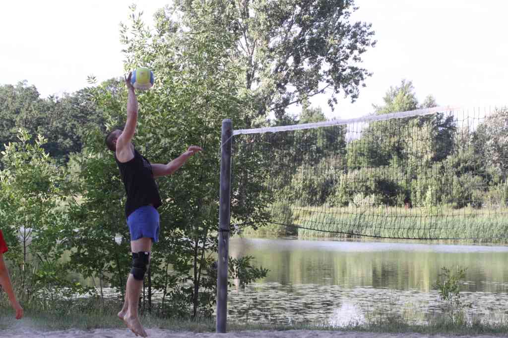 Siatkówka plażowa na Kormoranie
