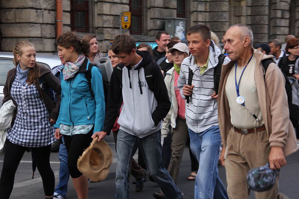 Pielgrzymi ruszyli na Jasną Górę
