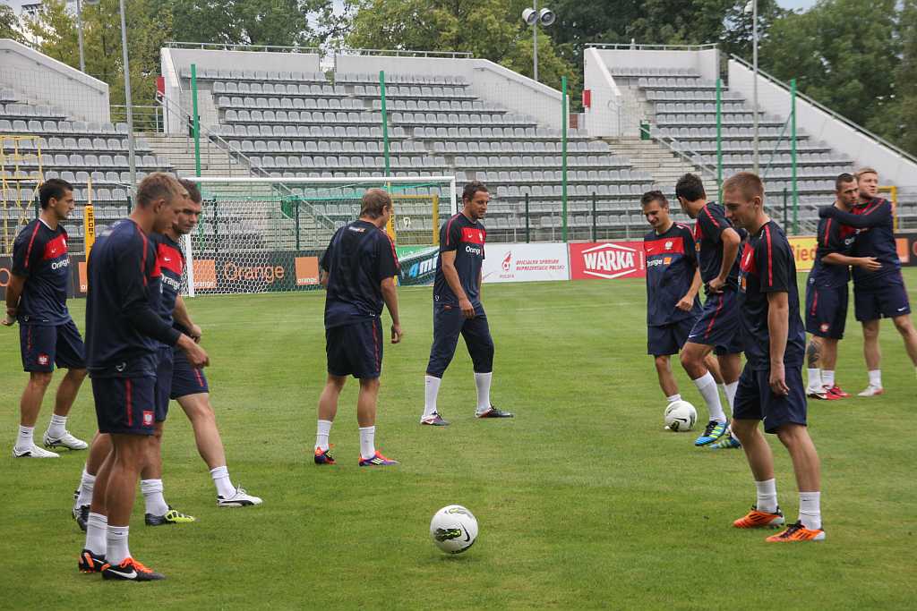 Pierwszy trening kadry w Legnicy