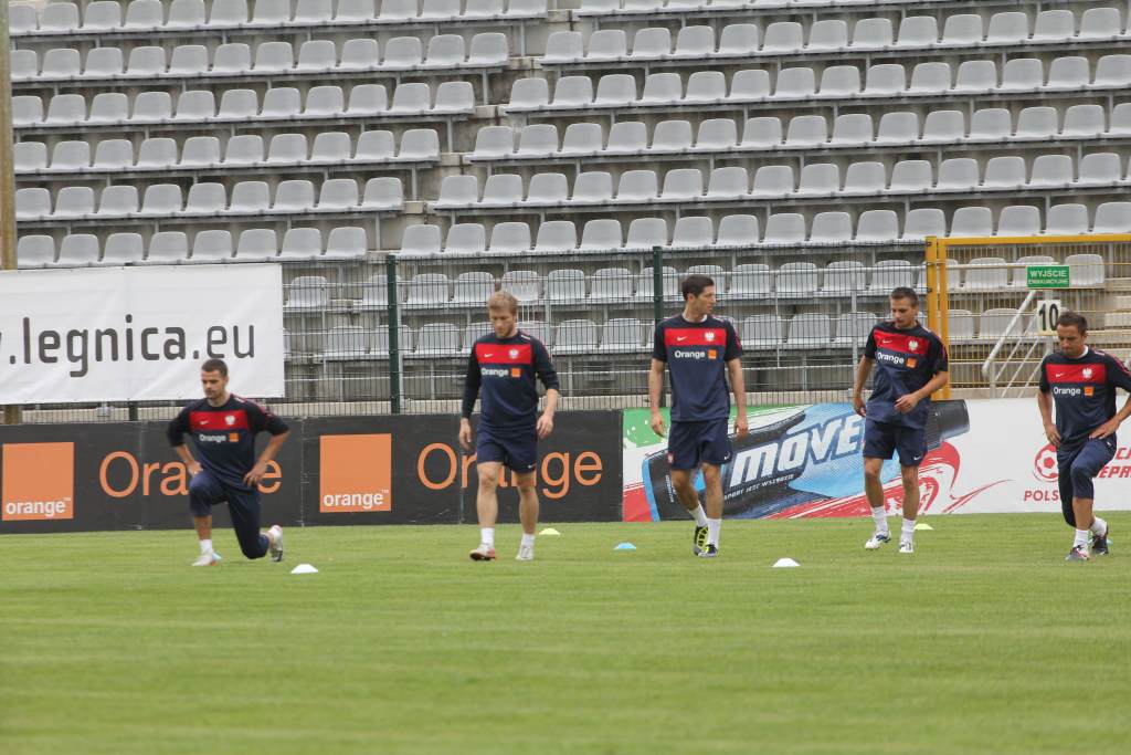 Pierwszy trening kadry w Legnicy